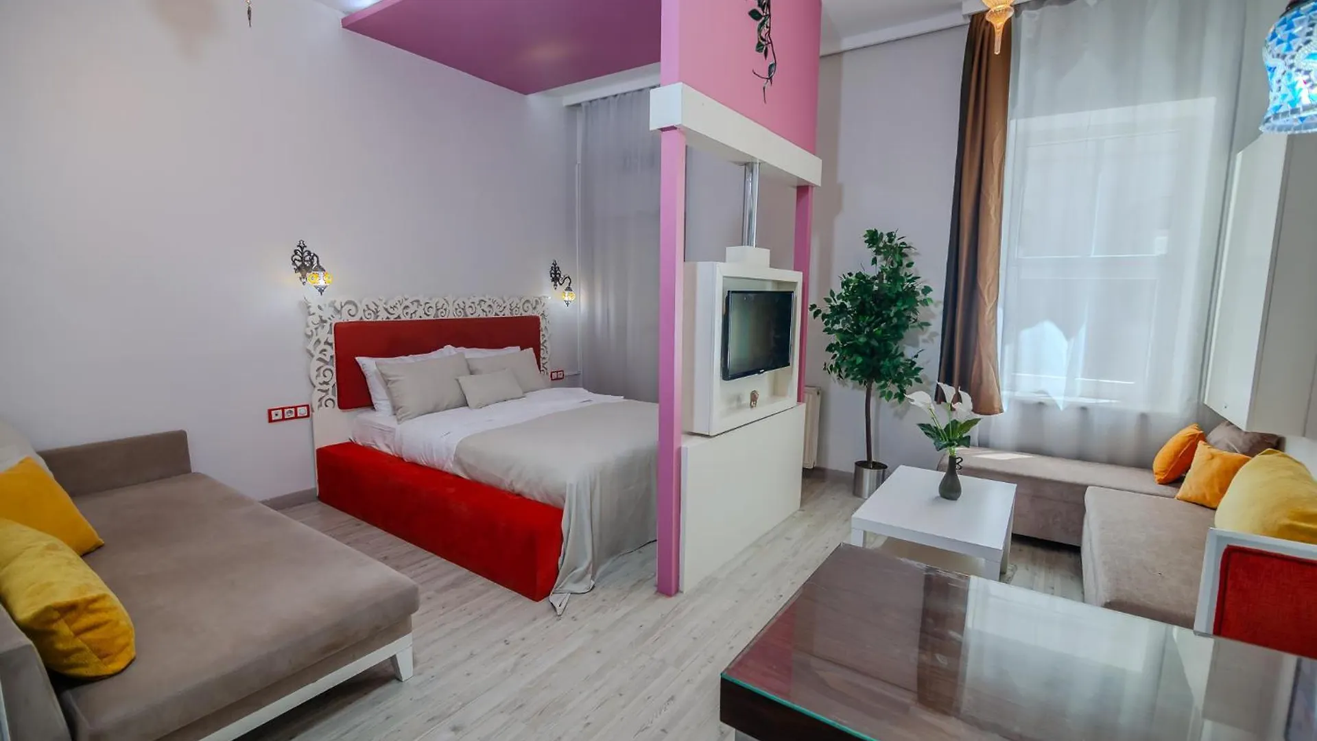 Lägenhetshotell Taksim Nil Suite Istanbul Turkiet